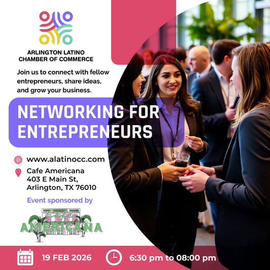 NETWORKING FOR ENTREPRENEURS 19 FEB